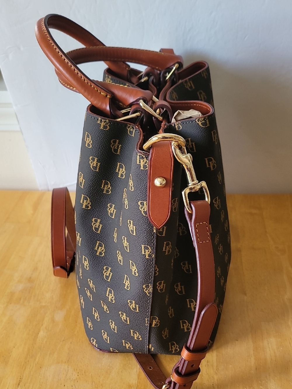 Dooney & Bourke Gretta Brenna Satchel Purse Handbag - Picture 6 of 14